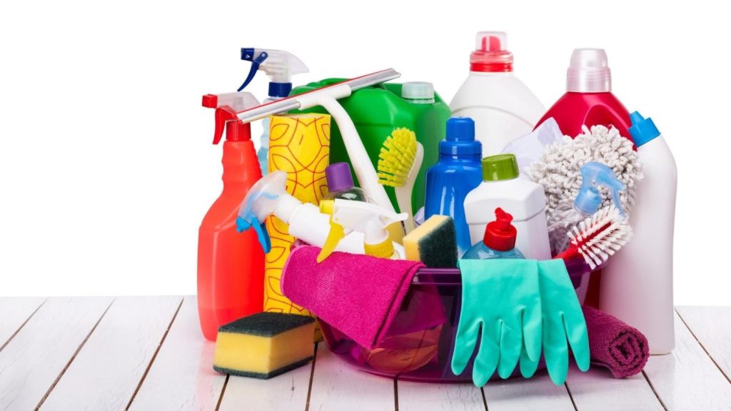 produtos de limpeza