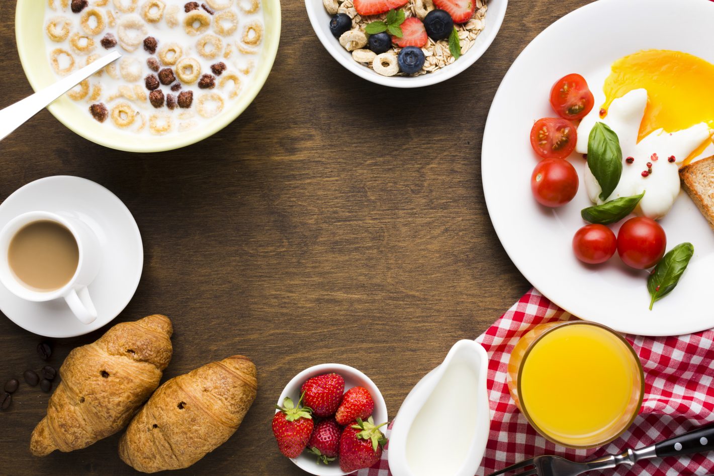 Dicas de café da manhã com alimentos saudáveis l Mesa de café da manhã l Atacadão